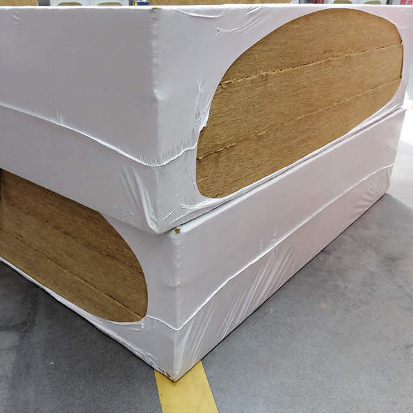 Rock wool sound insulation board