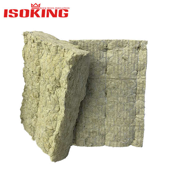 ISOKING Mineral Wool Insulation Wired Mesh Facing
