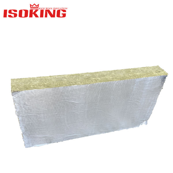 ISOKING Mineral slab insulation With Foil