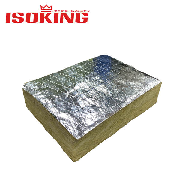 ISOKING Slab Mineral Wool Foil Faced one side