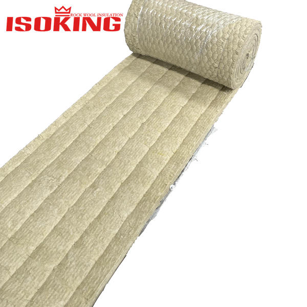 ISOKING Mineral Wool Fiber Blanket Wired Mesh