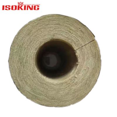 Mineral wool pipe
